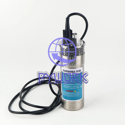 1Pcs 24V Stainless Shell Submersible 3.2GPM 4" Deep Well Water DC Pump