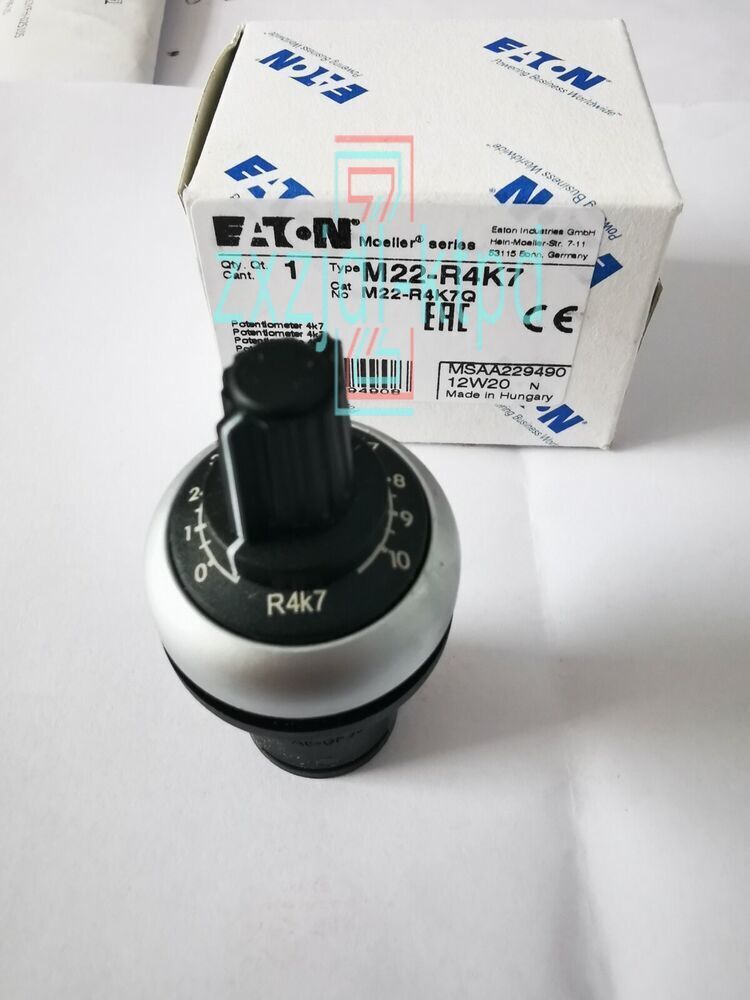 EATON MOELLER Potentiometer M22-R4K7 Resistance - EATON