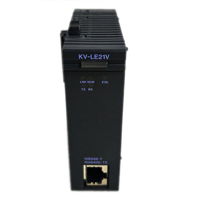 KEYENCE Ethernet Unit KV-LE21V KV-8000 Series Programmable Controller PLC - KEYENCE