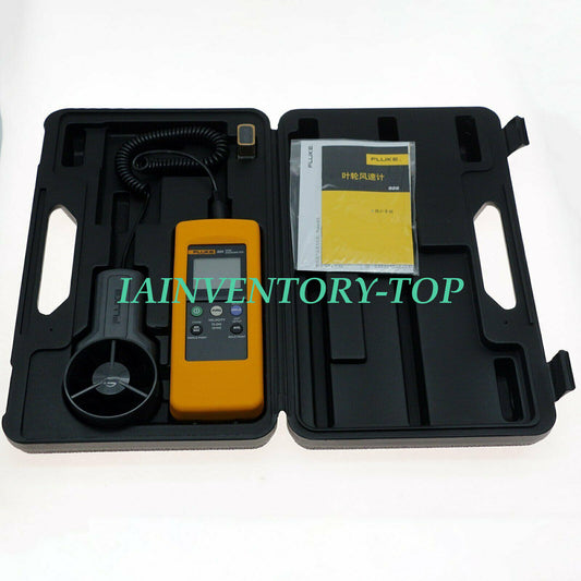 Fluke 925 Impeller Anemometer Wind Speed Air Flow Velocity Temperature - FLUKE