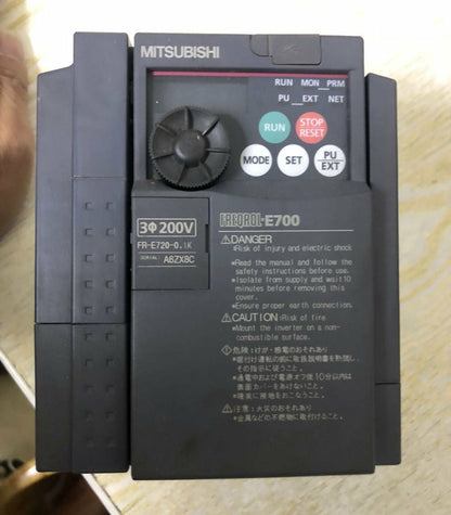 Mitsubishi FR-E720-2.2K 220V 2.2KW Inverter Tested in Good Condition - MITSUBISHI