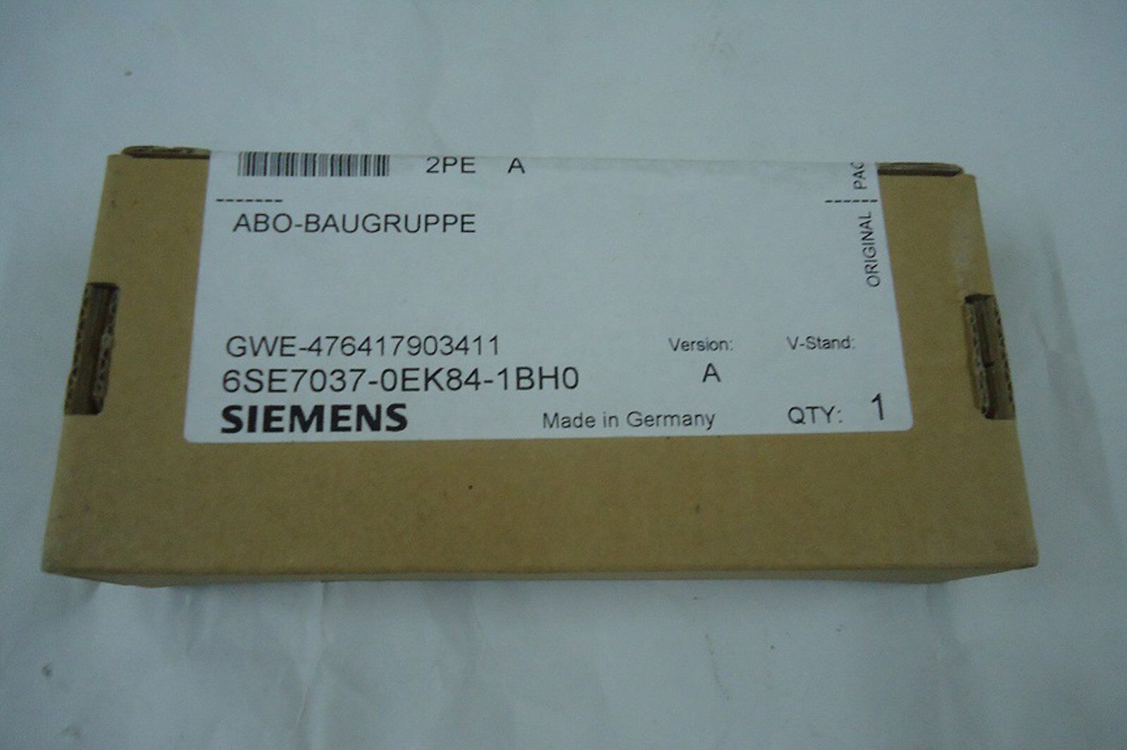 new  SIEMENS In Box 6SE7037-0EK84-1BH0 6SE7 037-0EK84-1BH0 Fast Delivery