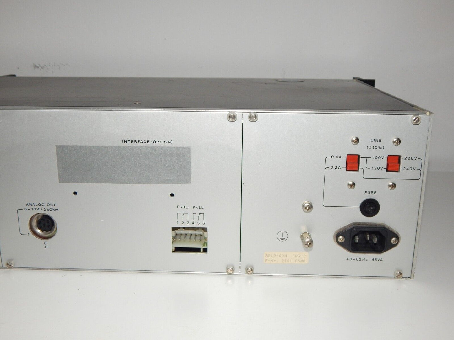 used MKS Instruments SRG-2 Spinning Rotor Vacuum Gauge Controller - MKS INSTRUMENTS