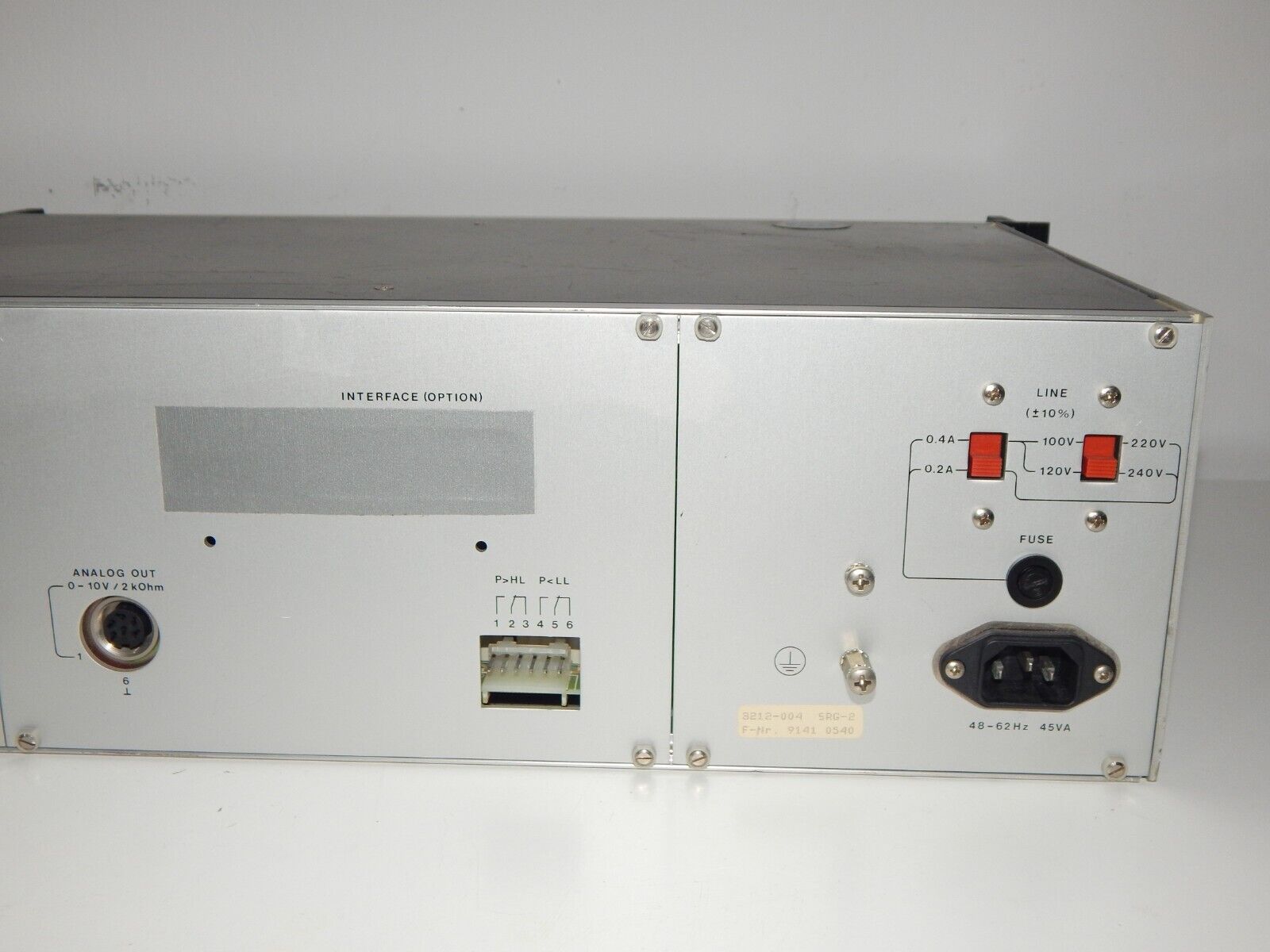 used MKS Instruments SRG-2 Spinning Rotor Vacuum Gauge Controller - MKS INSTRUMENTS