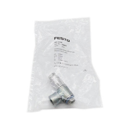 FESTO HGL-1/4-B 530031 Non Return Piloted Check Pneumatic Valve PLC - FESTO