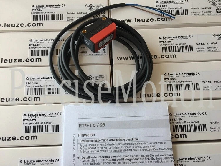 1PCS LEUZE ET5.3 2N 50122582 Photoelectric switch
