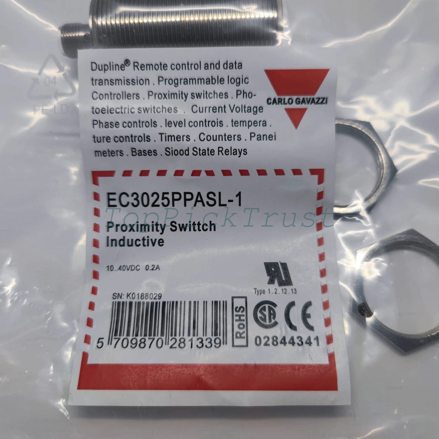 1PC For proximity switch Sensor EC3025PPASL-1