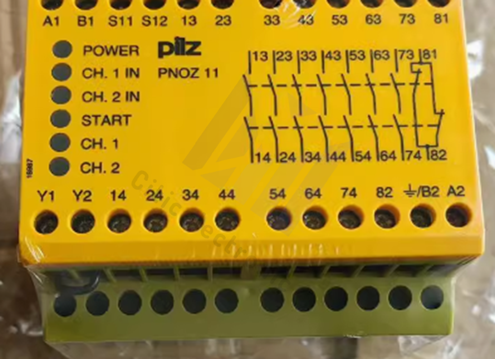 new 1PCS  Pilz 774080 safety module PNOZ 11 24VAC 24VDC 1n/c#YC