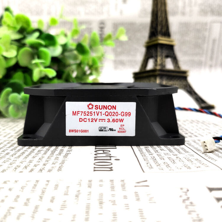 new 1pcs For SUNON MF75251V1-Q020-G99 7525 12V 3.60W Projector Fan - SUNON
