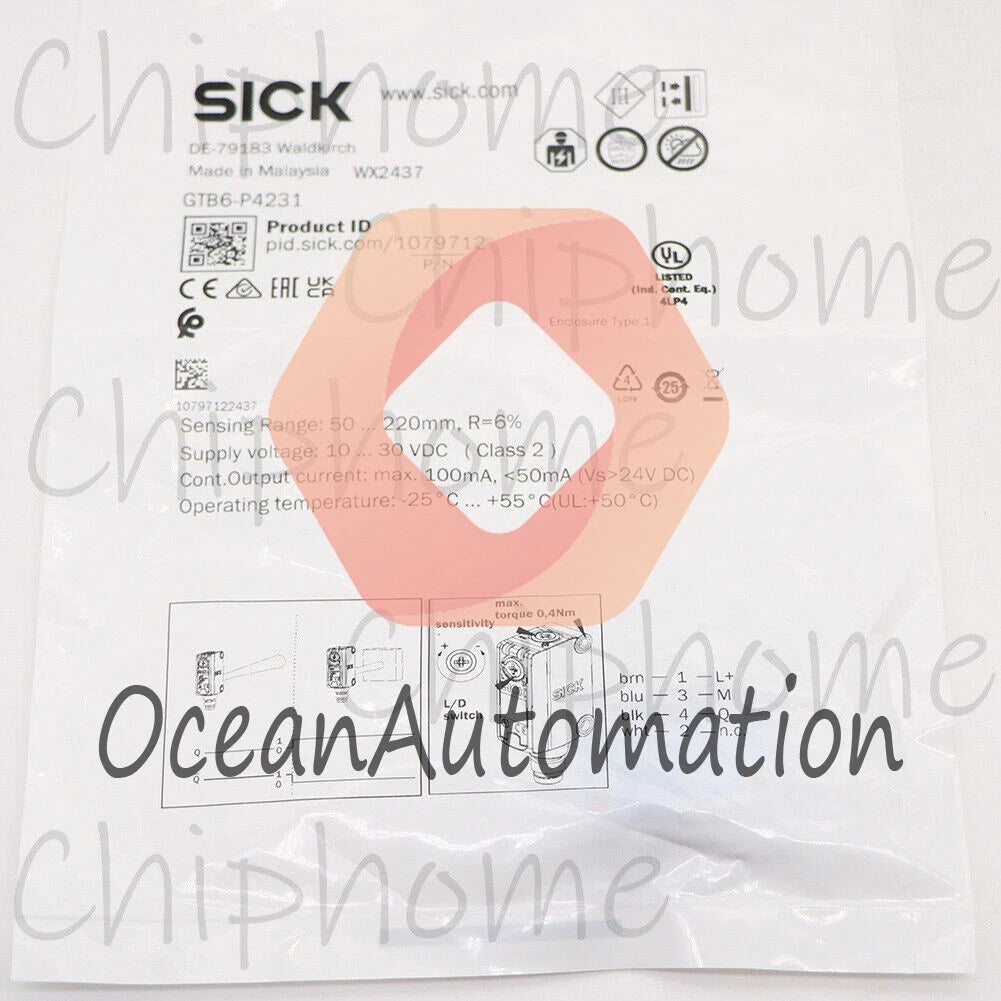 1PCS Sick GTB6-P4231 Photoelectric Switch
