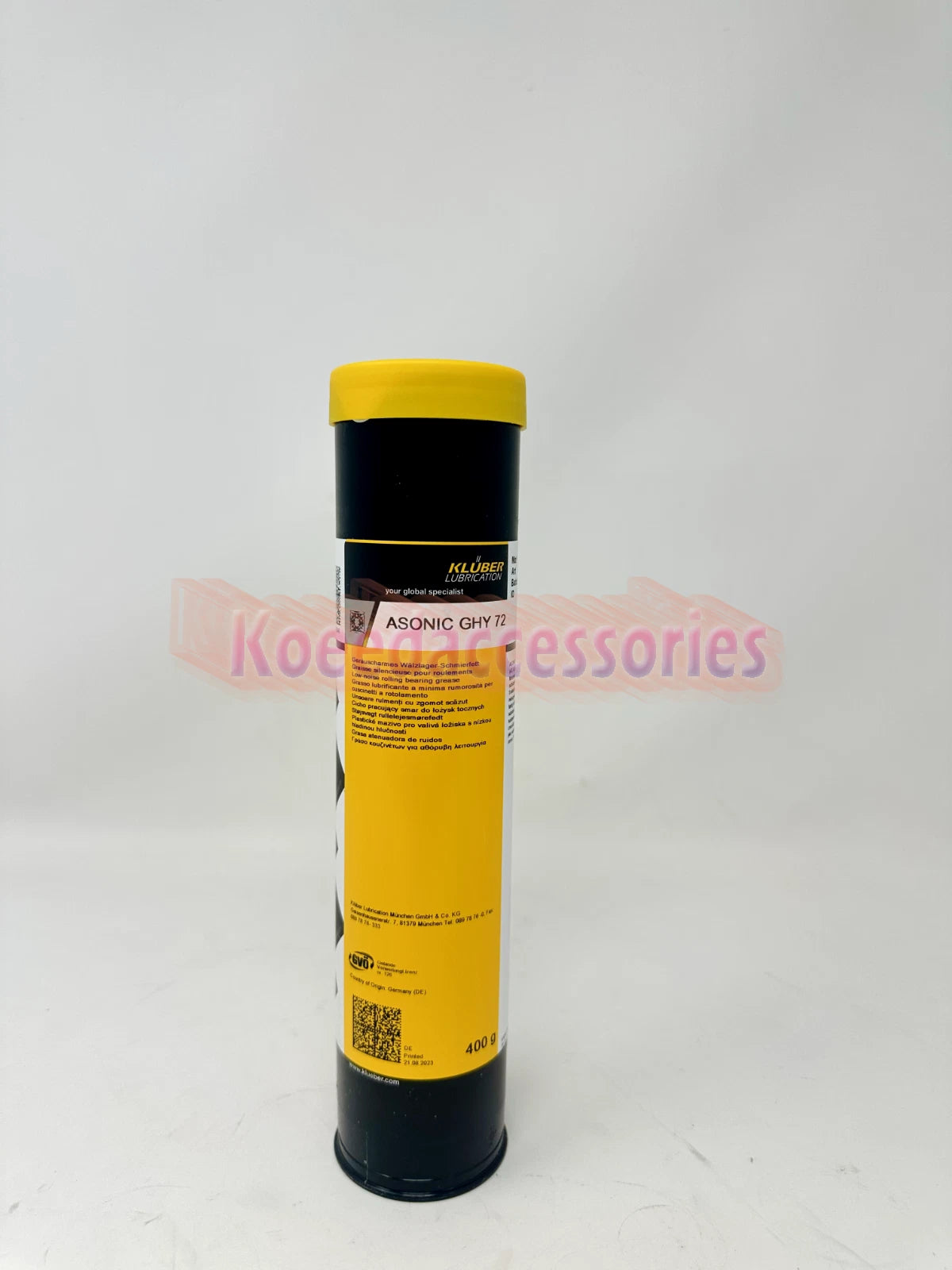 Kluber ASONIC GHY 72 Synthetic lubricating grease for long-term 400g #US