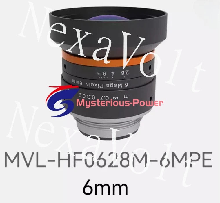 HIKROBOT Industrial Camera Lens MVL-HF0628M-6MPE C-Mount 6MP 1/1.8 " 6mm