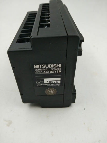 A6TBXY36 36 POINT TERMINAL BOARD Mitsubishi Tested OK - MITSUBISHI