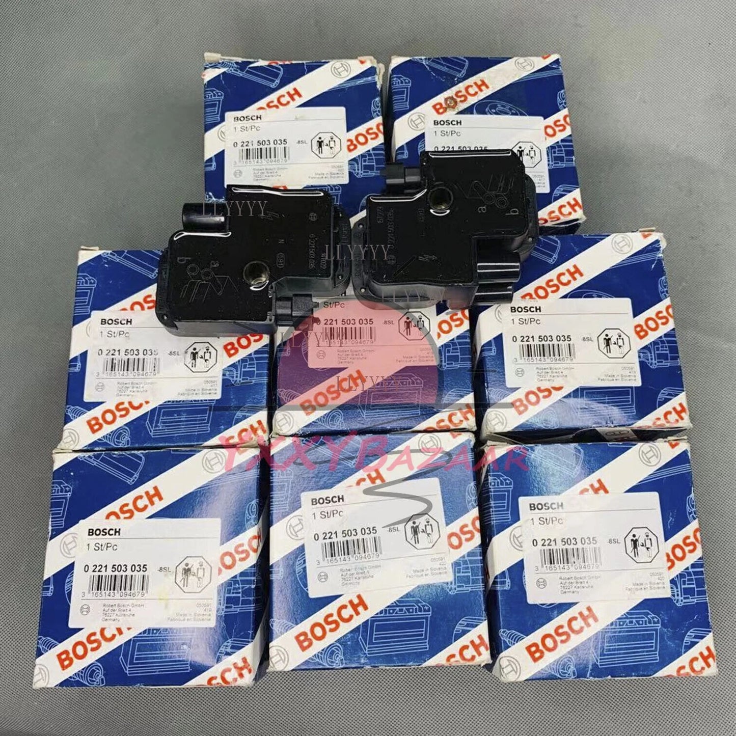 8X Ignition Coil Pack 0221503035 for Mercedes Benz CL ML S Class C CLK E UF359