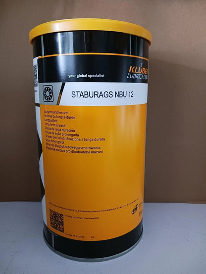 KLUBER Lubrication Staburags NBU 12 Grease 1kg ( 35.3 OZ) free ship