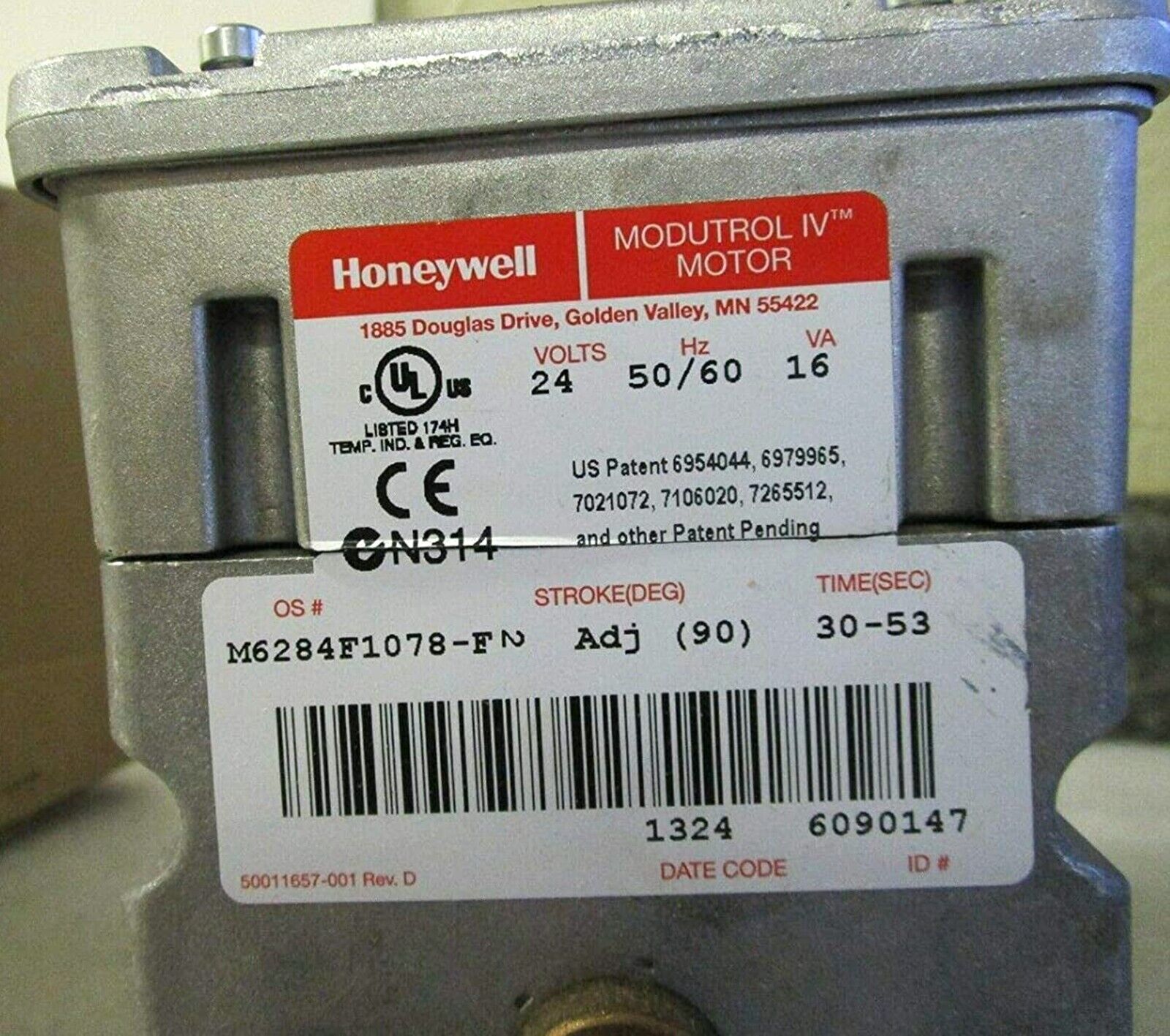 new  HONEYWELL M6284F1078-F M6284F1078 Modutrol Motor HONEYWELL