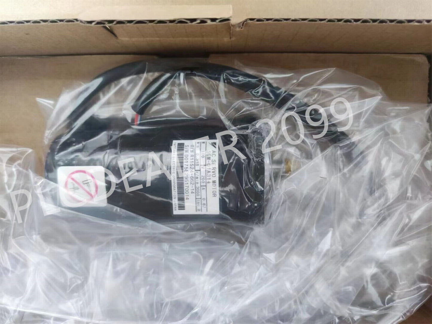 YASKAWA SGM-01A314 AC SERVO MOTOR In Box - YASKAWA