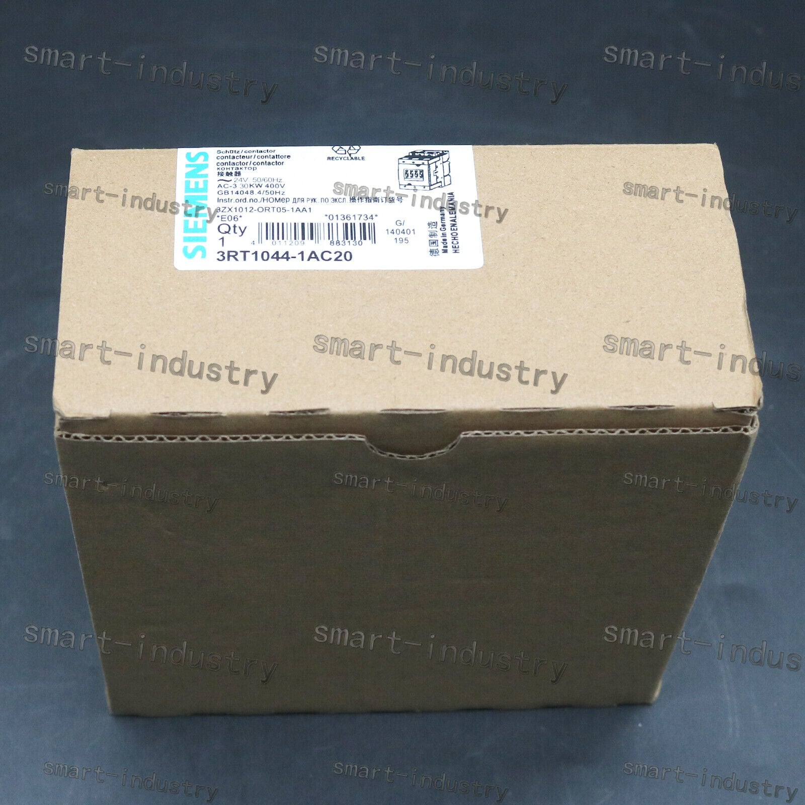 new  SIEMENS 1PS IN BOX AC Contactor 3RT1044-1AC20  24VAC spot stocks