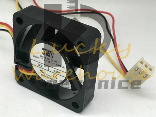 TEI TD4010X-H-12-BPLL 4010 12V 0.09A 4cm 3-wire silent cooling fan