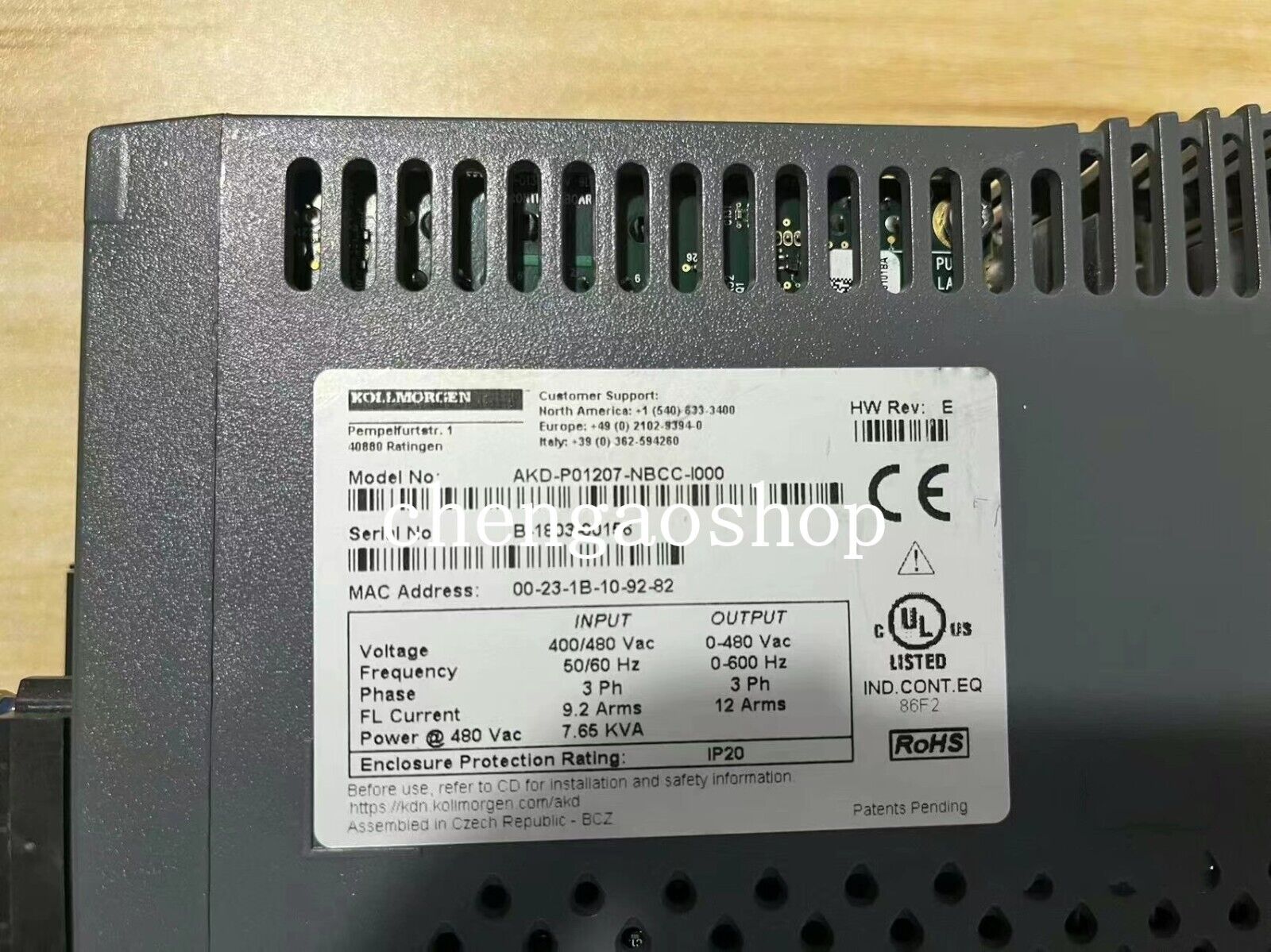 used 1PCS AKD-P01207-NBCC-I000 driver by or - KOEED