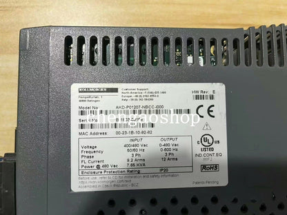 used 1PCS AKD-P01207-NBCC-I000 driver by or - KOEED