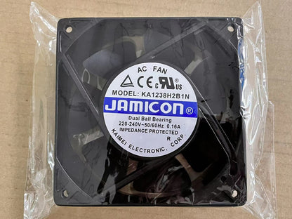 new 1pcs JAMICON KA1238H2B1N 220-240V 0.16A 12038 AC cooling fan