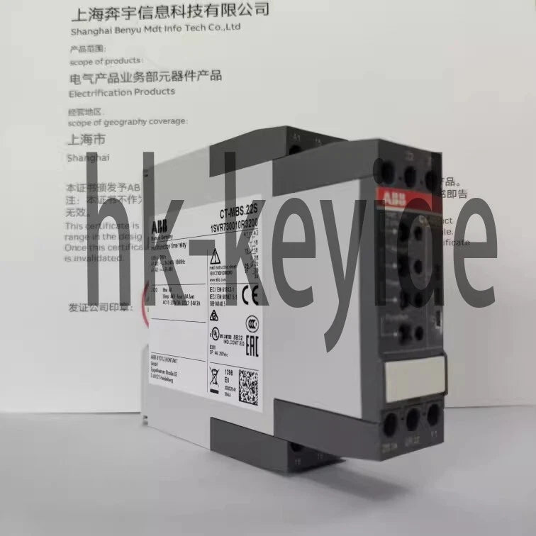 1pcs ABB Time relay CT-MBS.22S 2C/O 24-240VAC Fast delivery