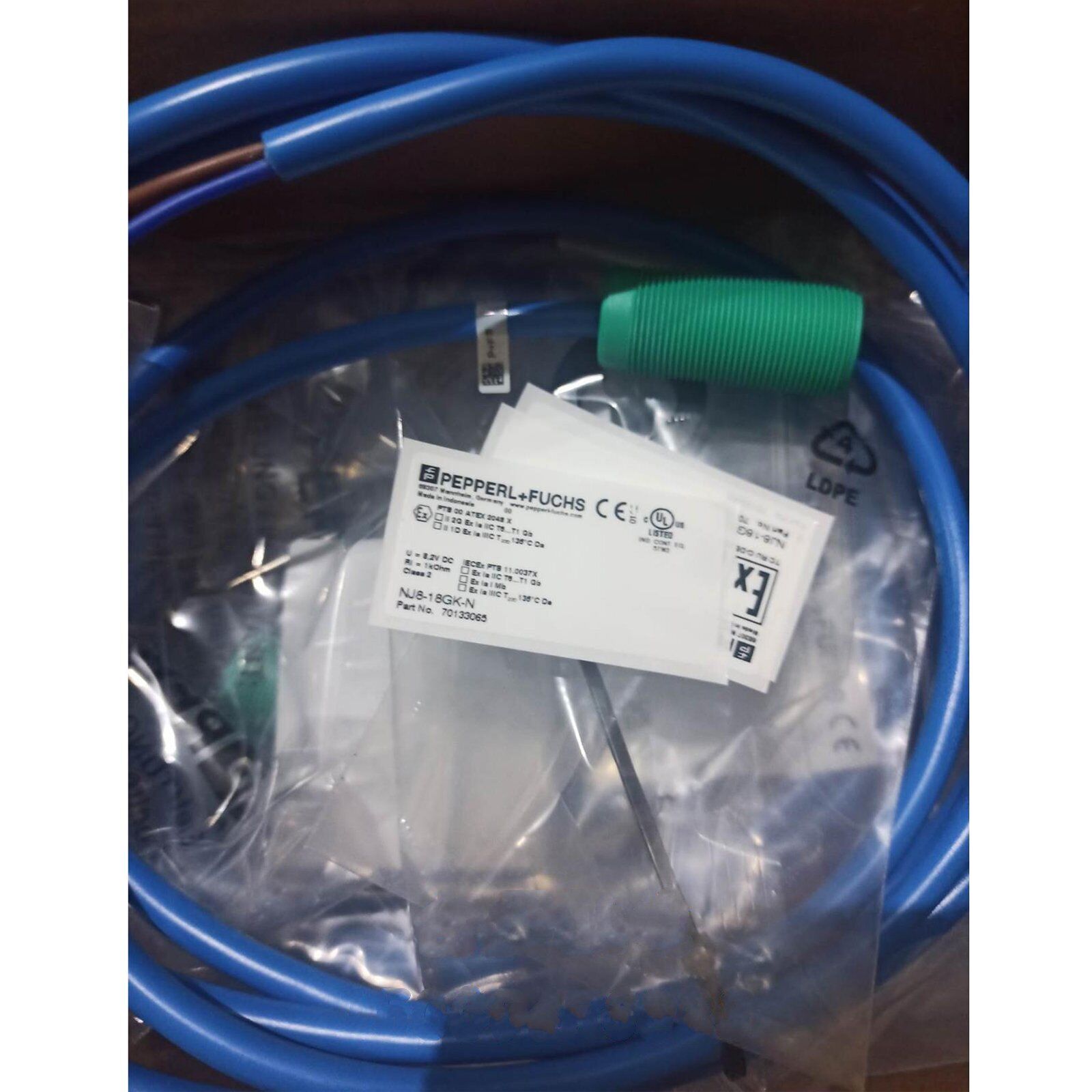 Pepperl+Fuchs Inductive Proximity Switch NJ8-18GK-N - PEPPERL+FUCHS