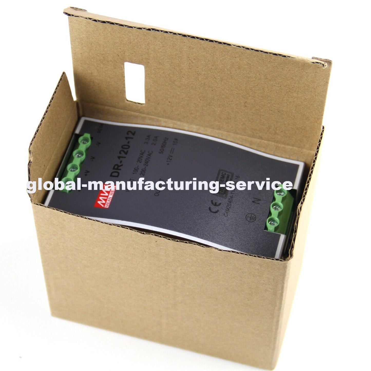MEANWELL DR-120-12 AC/DC Power Supply 12V 10A 120W - MEANWELL