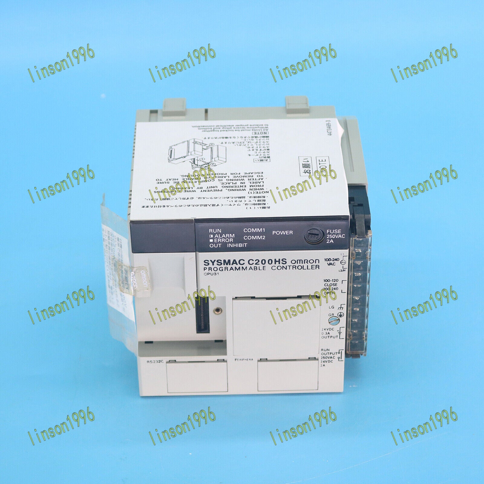 Omron CPU Unit C200HS-CPU31-E - OMRON