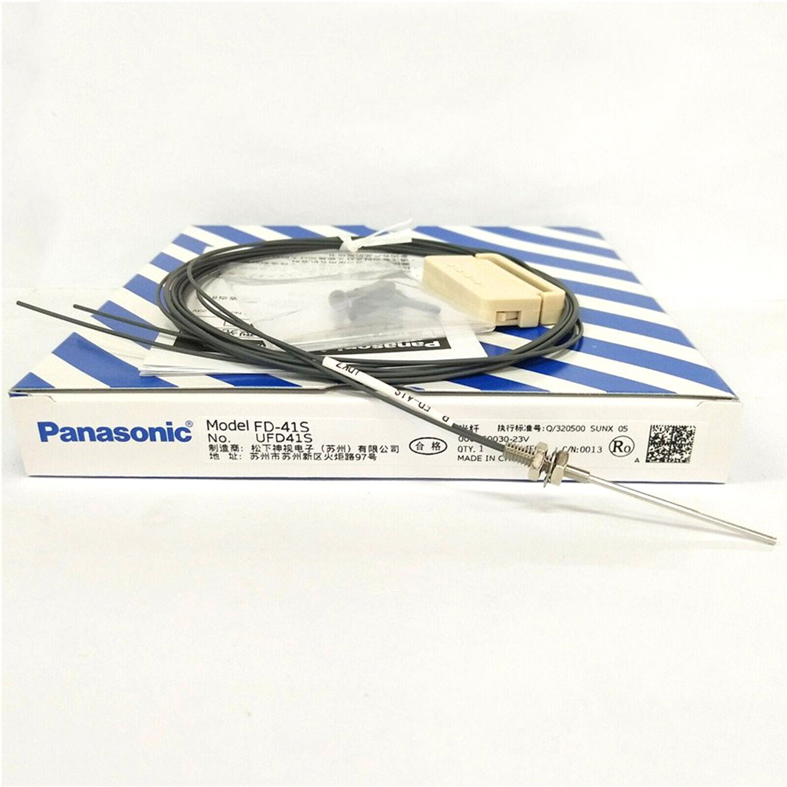1-Pack Panasonic Fiber Optic Sensor FD-41S - PANASONIC