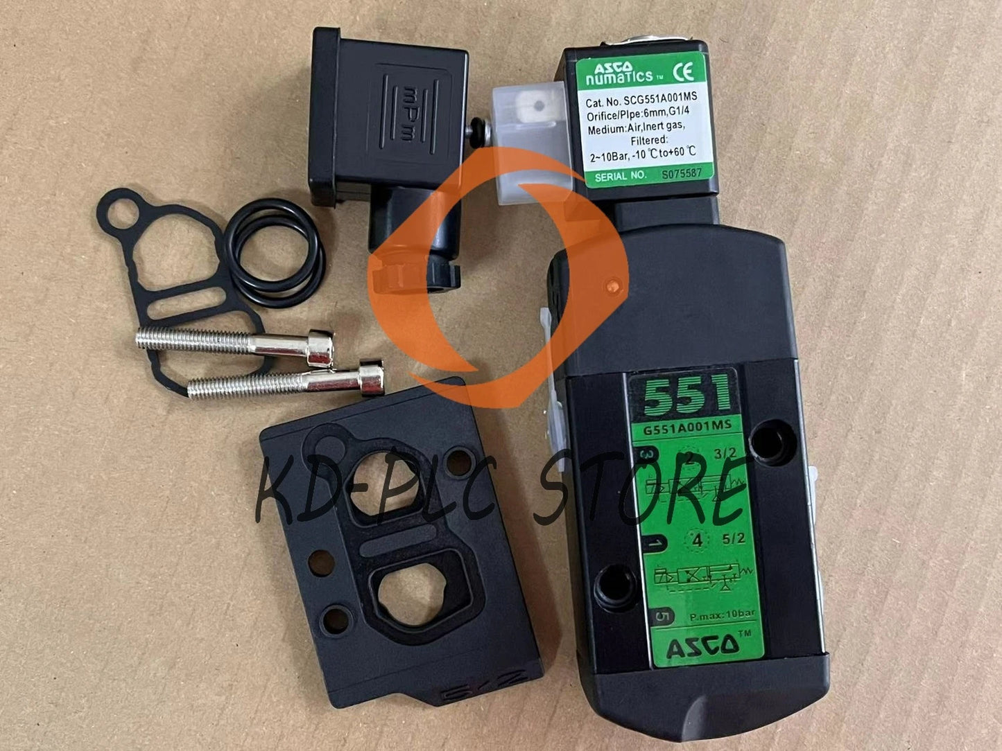 for ASCO Solenoid valve G551A001MS SCG551A001MS.24/DC 2.5W