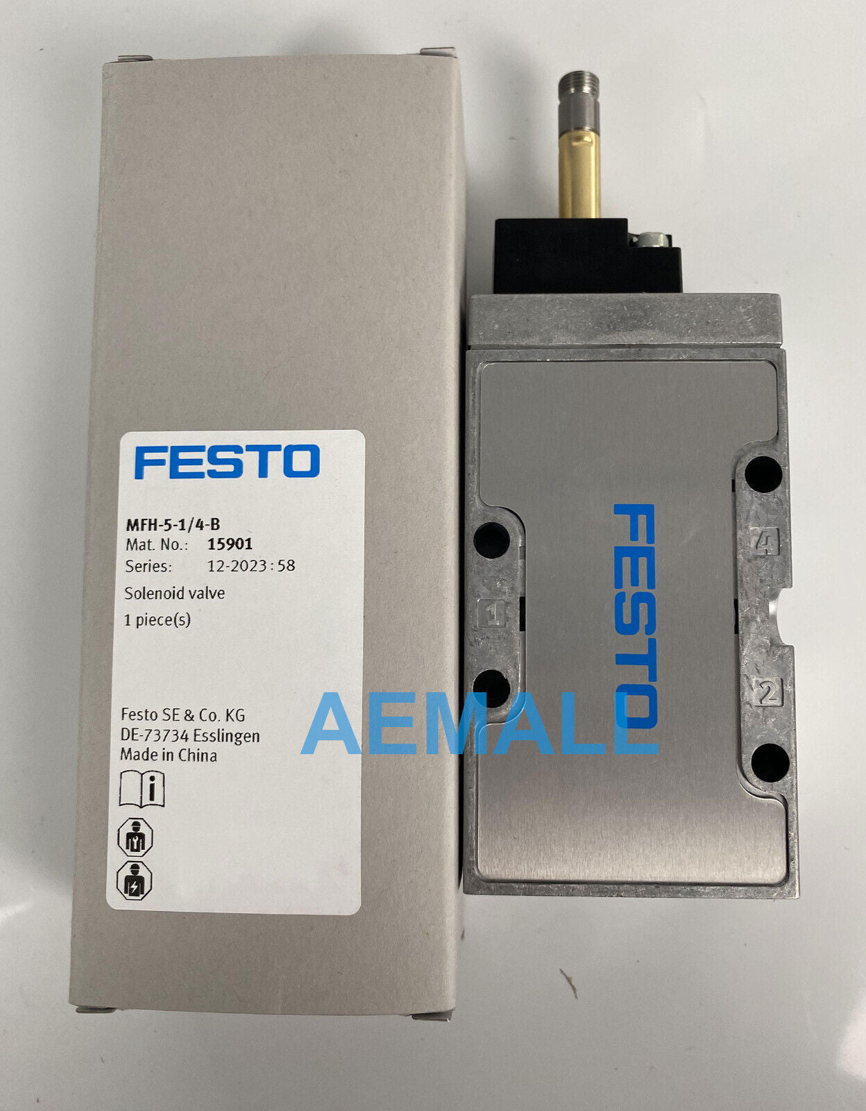 1pcs Festo MFH-5-1/4-B 15901 Air Solenoid Valve