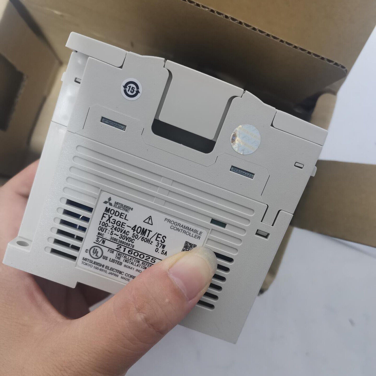 Mitsubishi FX3GE-40MT/ES PLC Module 1PC, 1 year - MITSUBISHI