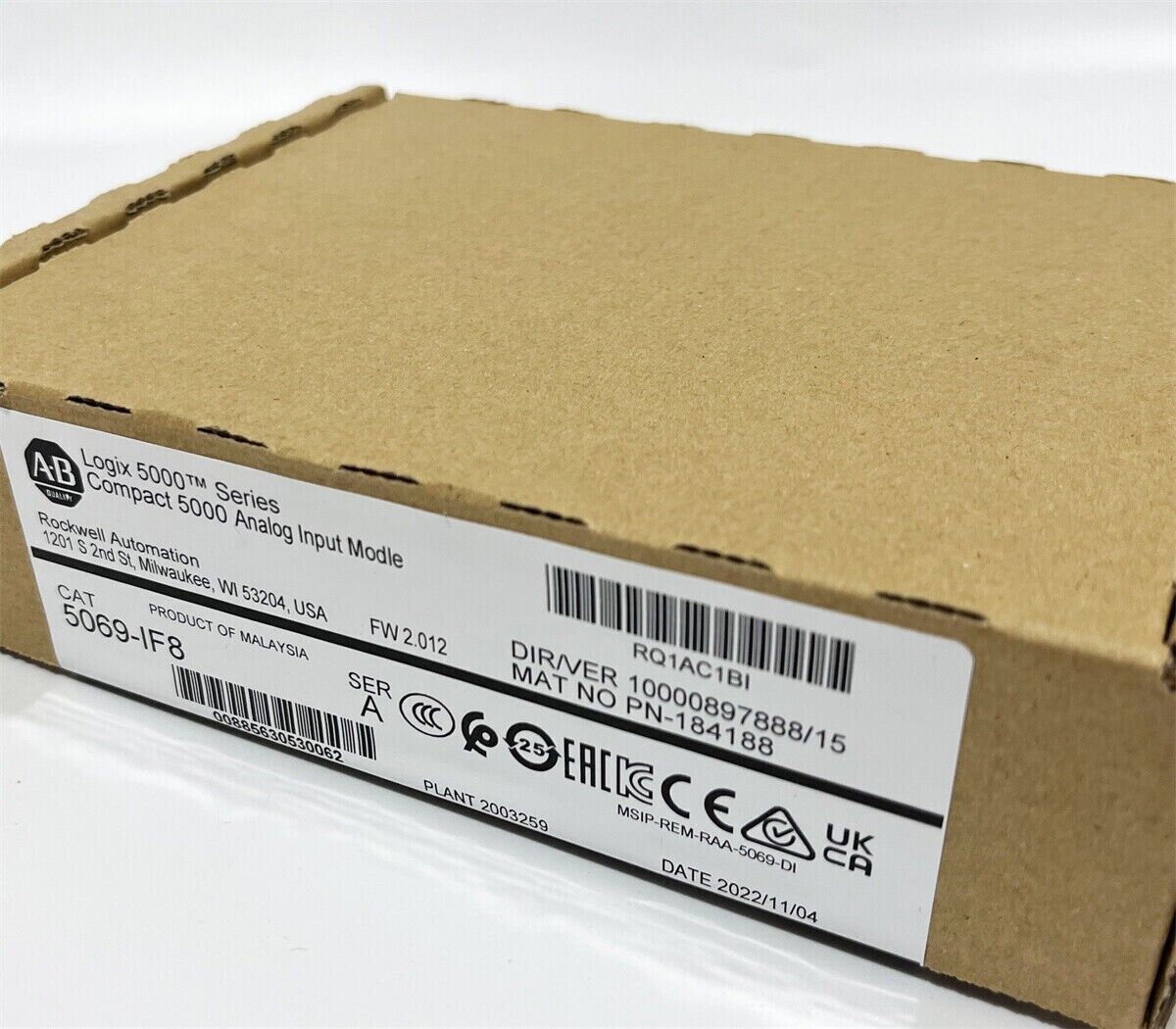 New Factory Sealed AB 5069-IF8 Compact 5000 Analog Input Module - KOEED