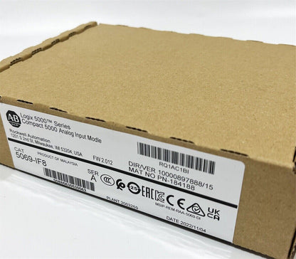 New Factory Sealed AB 5069-IF8 Compact 5000 Analog Input Module - KOEED
