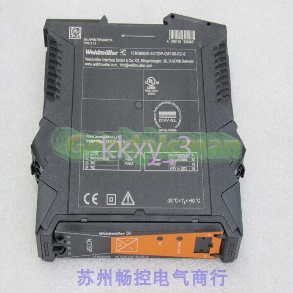 1pc The Weidmuller isolator ACT20P-CMT-60-RC-S is 1510390000 stock