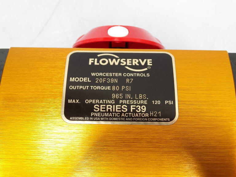 FLOWSERVE Actuator 20F39NR7 – Precision Control System - FLOWSERVE