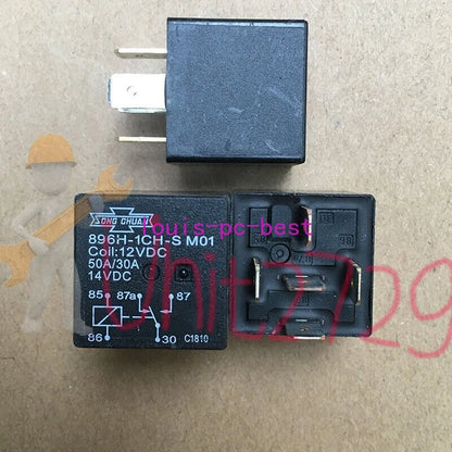 5PCS Automotive Relay 5 prong 896H-1CH-S M01 12VDC 50A #un