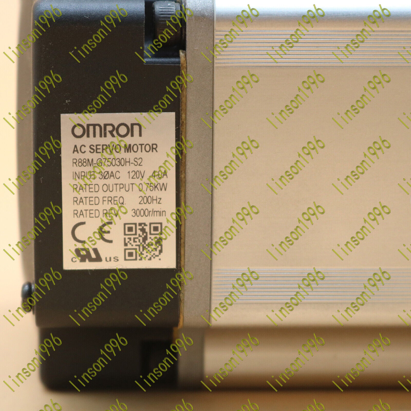 used ONE  Omron R88M-G75030H-S2 R88M-G75030H-S2 AC Servo Motor Fully Tested