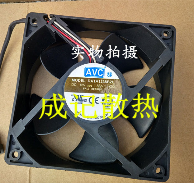 1pcs AVC DATA1238B2U 12038 DC12V 1.56A-029 large air volume cooling fan