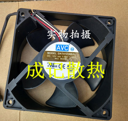 1pcs AVC DATA1238B2U 12038 DC12V 1.56A-029 large air volume cooling fan