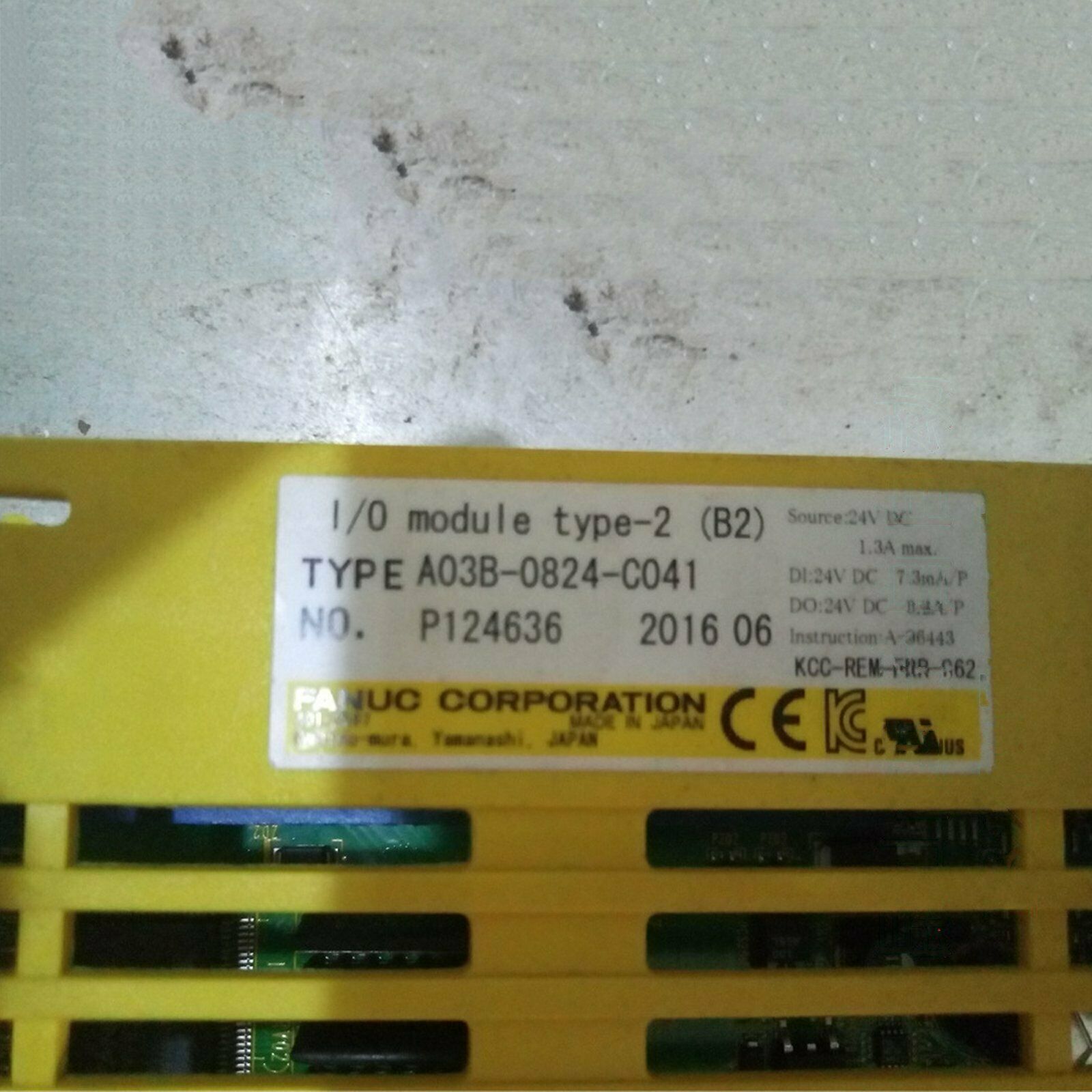 used One  Fanuc A03B-0824-C041 module Tested in Good Condition