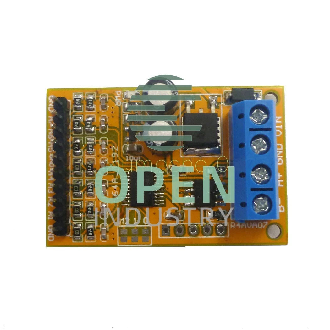 1PCS 5V 10V 7CH Analog Voltage acquisition Sampler RS485 ModBus RTU Module