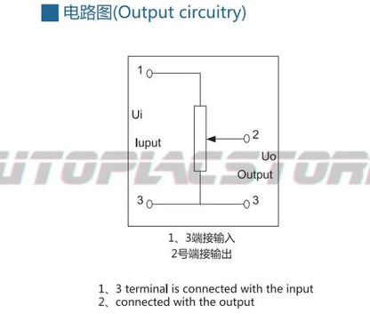 1X WDD35D-4 1K 2K 5K 10K 0.5% 18mm Precision conductive plastic potentiometer
