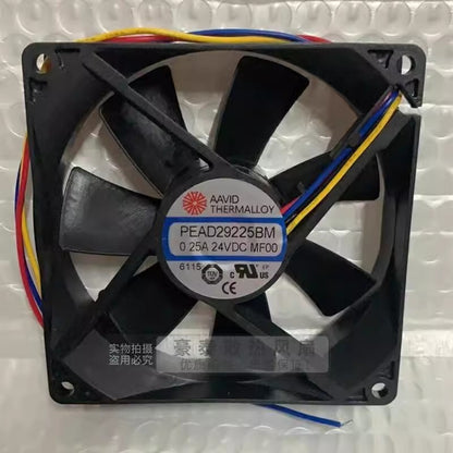 1PCS PEAD29225BM DC24V 0.25A 4-Wire Silent Cooling Fan
