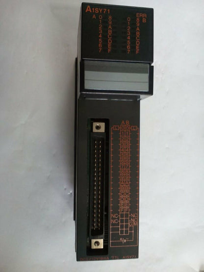 Used Mitsubishi OUTPUT UNIT A1SY71, Tested And Working Condition - MITSUBISHI