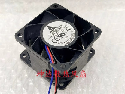 Delta FFC0624DE 6038 DC24V 1.25A 6CM 3-Wire Large Airflow Inverter Cooling Fan