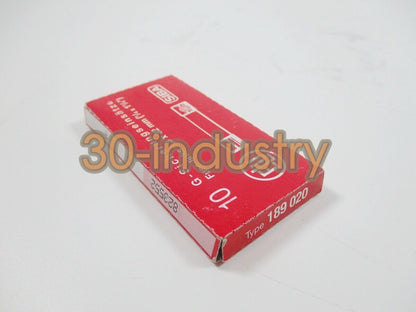 SIBA 7006563 F2A Quick Acting Fuse 2A 500V 6.3x32mm - Pack of 10 - SIBA