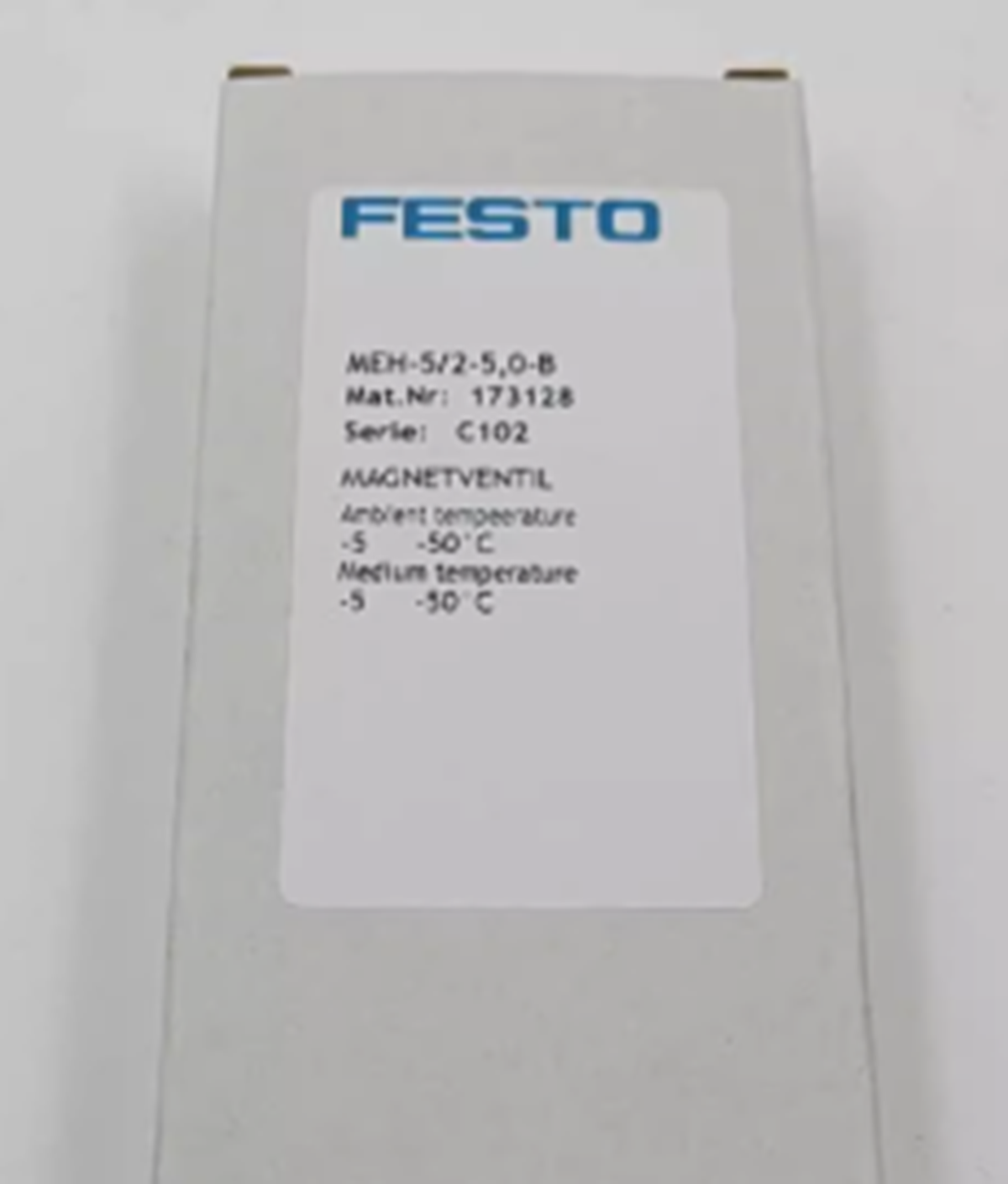 FESTO MEH-5/2-5,0-B 173128 Solenoid Valve Module - FESTO